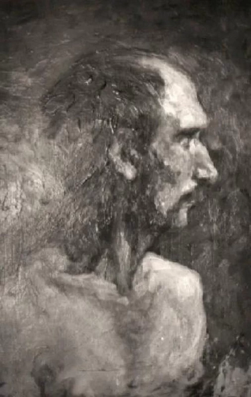  48-Francesco Filippini-Figura maschile di profilo-Musei Civici Santa Giulia-Brescia 